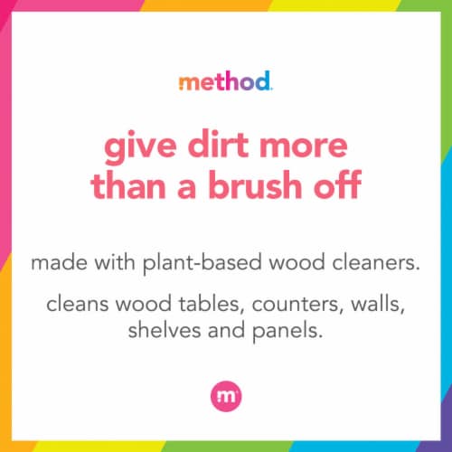 Method Daily Wood Cleaner, Almond Perspective: top