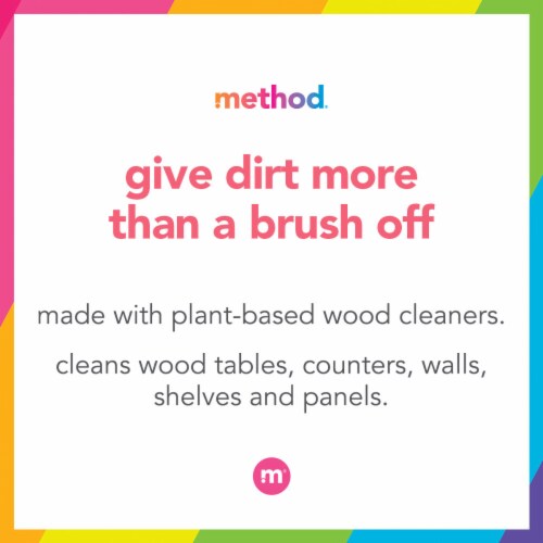 Method Daily Wood Cleaner, Almond Perspective: top