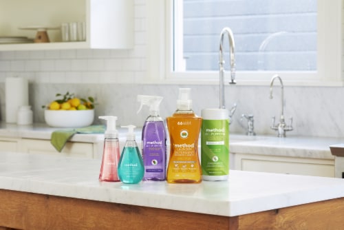 Method® Spearmint Scent Antibacterial Toilet Cleaner Perspective: top