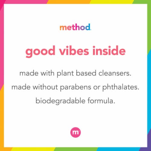 Method Pure Peace Body Wash Perspective: top