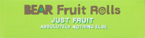 BEAR Real Fruit Yoyos Apple Fruit & Veg Rolls Perspective: top