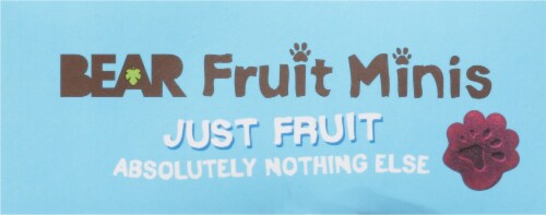 Bear Fruit Minis Fruit Snacks Perspective: top