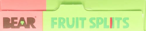 BEAR® Apple Pear Strawberry Fruit Splits Perspective: top