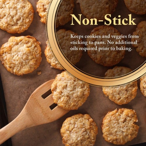 200 Sheet Non-Stick Food Grade Unbleached Parchment Paper For Baking, 12"x16" Perspective: top