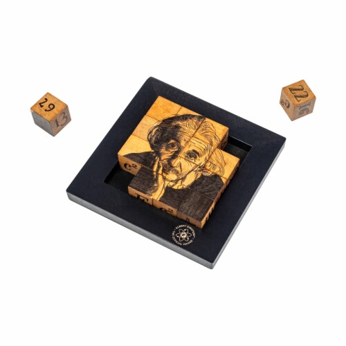 Professor Puzzle Albert Einstein's Six Square Challenges Perspective: top
