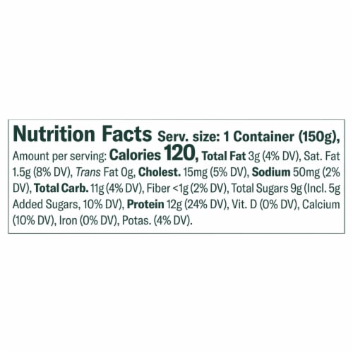 Chobani Less Sugar Low-Fat Willamette Raspberry Greek Yogurt 5.3oz Perspective: top