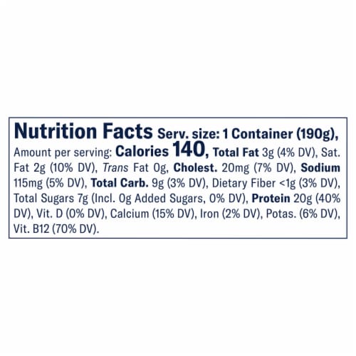 Chobani® 20G Protein Lowfat Greek Yogurt Cherry Berry 6.7oz Perspective: top