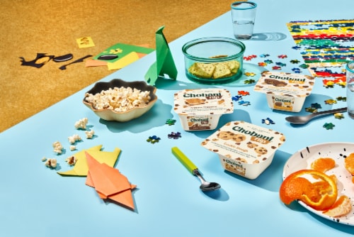 Chobani® Flip® Low-Fat Chocolate Chip Cookie Dough™ Greek Yogurt Perspective: top