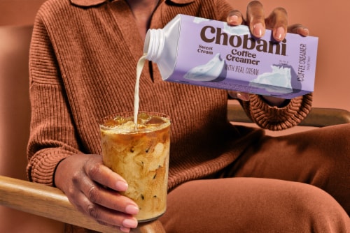 Chobani® Sweet Cream Coffee Creamer Perspective: top