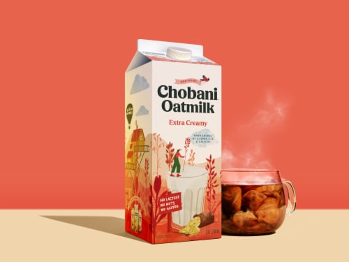 Chobani® Extra Creamy Oatmilk Perspective: top