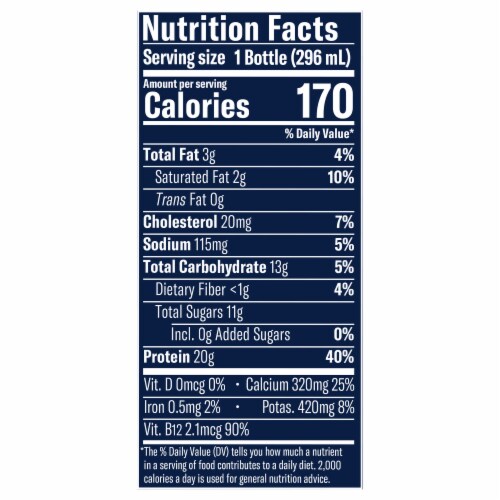 Chobani® Complete Cookies & Cream Protein Greek Yogurt Drink Perspective: top