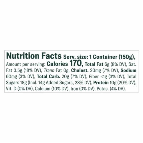 Chobani Creations Greek Apple Pie a La Mode Yogurt Cup Perspective: top