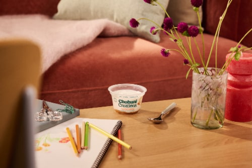 Chobani Creations Greek Apple Pie a La Mode Yogurt Cup Perspective: top