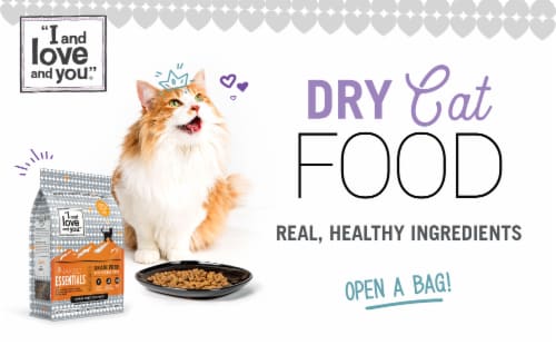 I and Love and You Naked Essentials Indoor Health Chicken + Turkey Cat Food Perspective: top