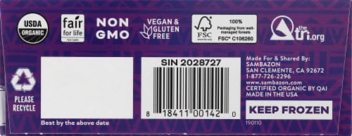 Sambazon® Superfruit Acai Bites Perspective: top