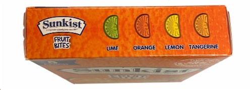 Sunkist® Sour Citrus Fruit Bites Perspective: top