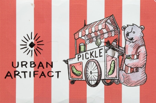 Urban Artifact Pickle Beer Pack Perspective: top