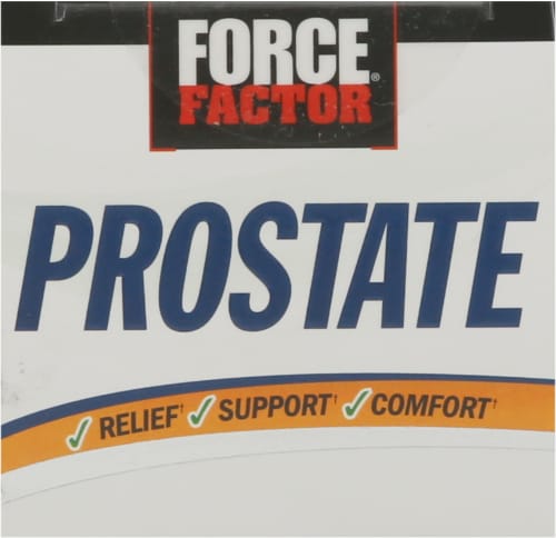 Force Factor® Prostate Supplement Softgels Perspective: top