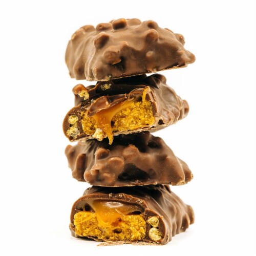 BariWise Protein Snack Bar, Caramel Crunch (7ct) Perspective: top