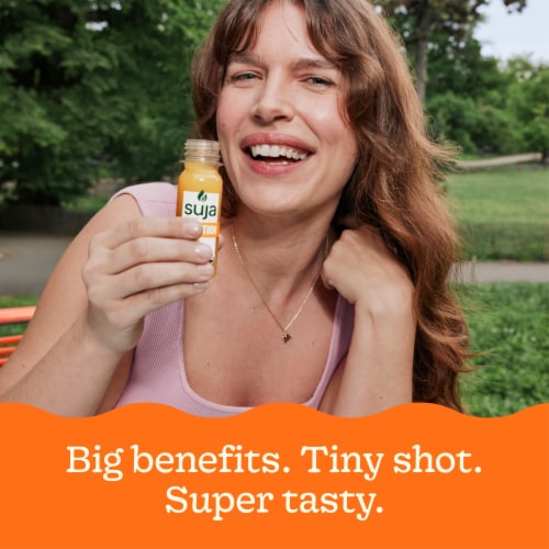 Suja Organic Digestion Ginger Pineapple Shot Perspective: top