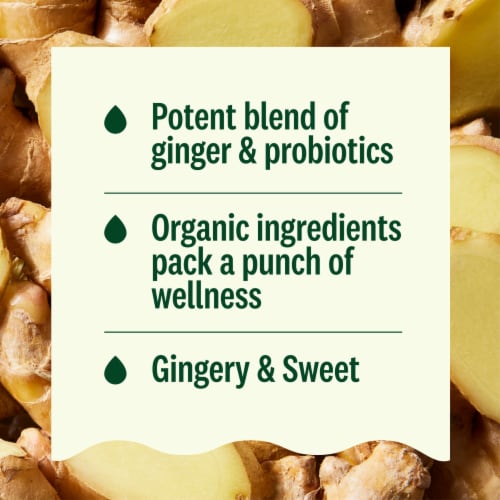Suja Organic Ginger Wellness Shot Perspective: top