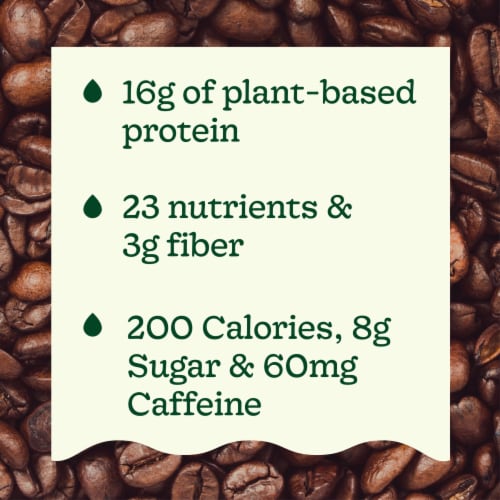 Suja Organic Coffee Bean Protein Shake Perspective: top