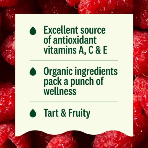 Suja Organic Antioxidant Mixed Berry Shot Perspective: top