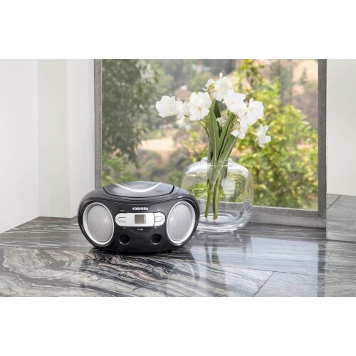 Toshiba TYCRS9 2.4W Portable CD Boombox Perspective: top