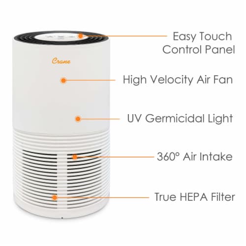 Crane True HEPA UV Air Purifier 1 ct Kroger