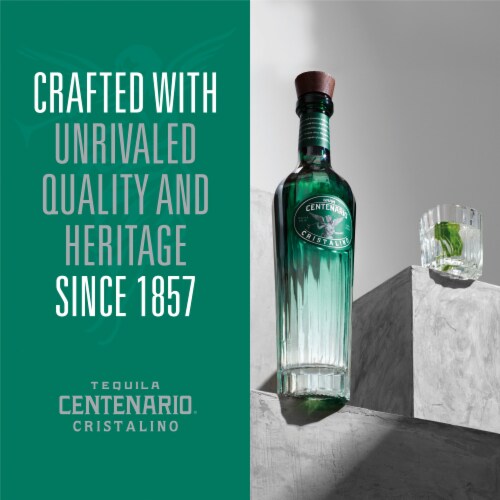 Gran Centenario® Cristalino Tequila Perspective: top