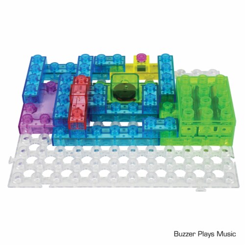 Circuit Blox 800 Projects Board Building Blocks Coding Kit Perspective: top