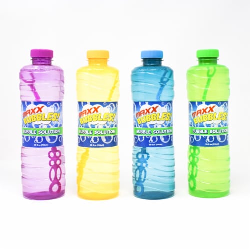 Maxx Bubbles!™ Bubble Solution Refill - Assorted Perspective: top