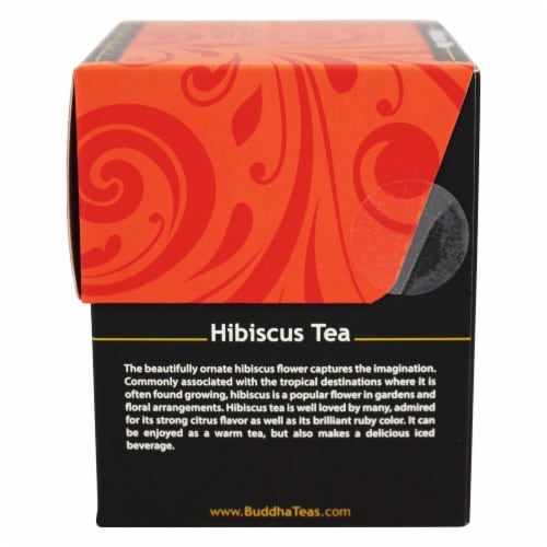 Buddha Teas Organic Hibiscus Tea Perspective: top