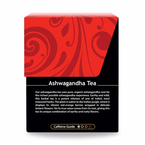 Buddha Teas Organic Ashwagandha Tea Perspective: top