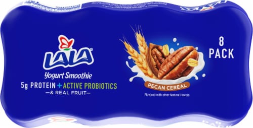LaLa® Pecan Cereal Yogurt Smoothie Perspective: top