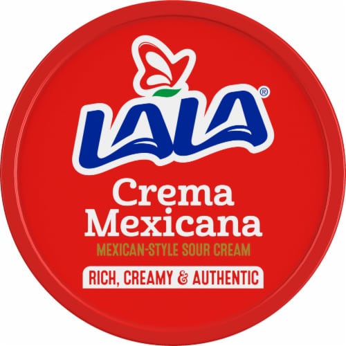LaLa Mexican Style Sour Cream Perspective: top