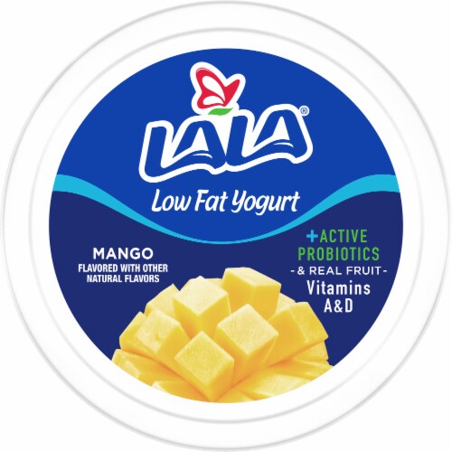 Lala® Low Fat Mango Blended Yogurt Perspective: top