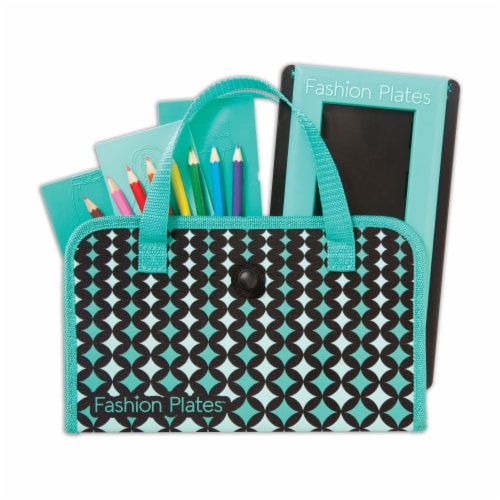 Fashion Plates Classic Styles Mix & Match Fashion Drawing Set Perspective: top