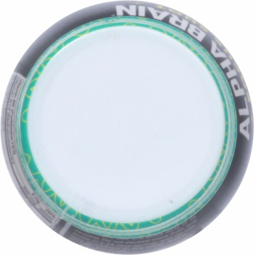 Onnit Alpha Brain Tropical Flavor Focus Shot Perspective: top