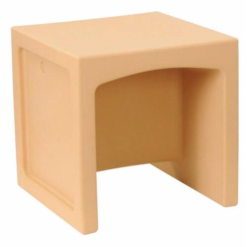 Kaplan Early Learning Cube Chair - Natural Perspective: top