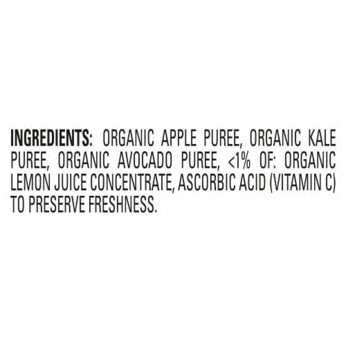 Happy Baby Clearly Crafted Stage 2 Apples Kale & Avocados Pouch Perspective: top