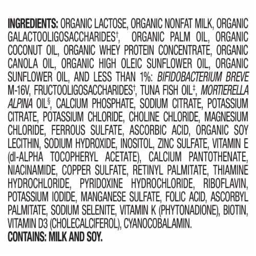 Happy Baby Organics Stage 2 Organic Infant Formula Container Perspective: top