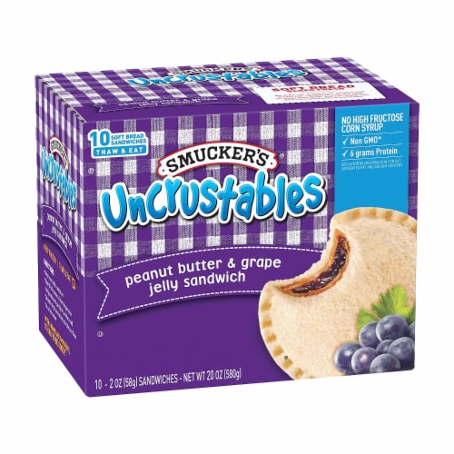 Smucker\\'s® FOOD,SMUCKERS UNCRUSTABLE 903-00134 Perspective: top
