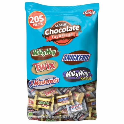 Hershey's Hershey Chocolate Assorted Flavors 141.5 oz. 3/Pack (600-B0005) Perspective: top