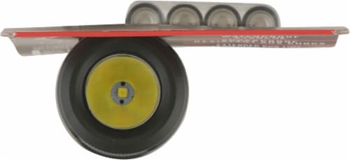 Life+Gear® Stormproof Black/Red Signal Light Perspective: top