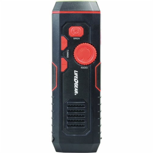 Storm-Proof USB Crank Light Perspective: top