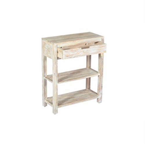 Reynolds 1 Drawer Accent Table Perspective: top