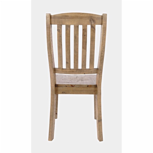 Carlyle Crossing Solid Pine Slatback Dining Chair (Set Of 2) Perspective: top