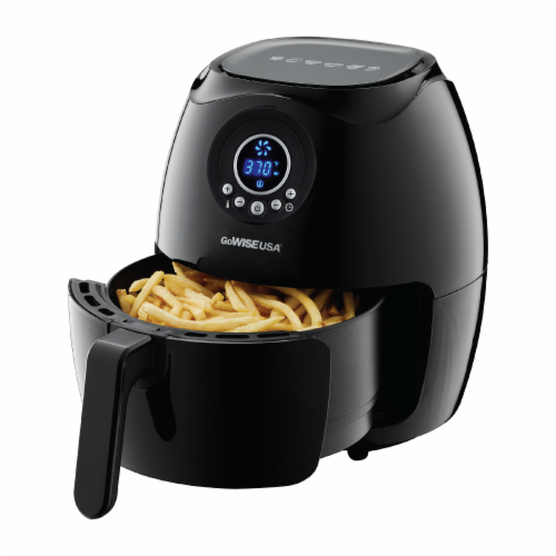 GoWISE USA 3.7 Quart Digital Air Fryer Black 3.7 Qt Smith s