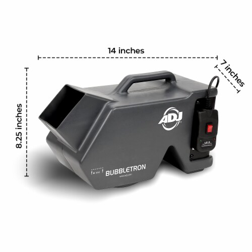 American DJ Professional Portable Automatic Party Bubble Machine with Remote Perspective: top
